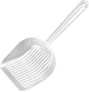 Ergonomic Cat Poop Scoop – Litter Picker, Deep Tray | Comfortable Long Handle Waste Lifter for Cat Owners, Heavy-Duty Clump Sifter, Box Cleaning Tool for Quick Daily Maintenance