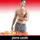 【Pierre Cardin 】皮爾卡登 100%精梳棉 色織五片式平口褲 (尺寸M~XXL加大尺碼)(隨機選色)