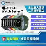 【創宇通訊│福利品】APPLE WATCH SERIES 7 GPS+4G 45MM LTE 多款錶帶