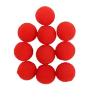 10 PCS 2.5/3.5/4.5Cm Finger Sponge Ball Magic Tricks Classical Magician Illusion