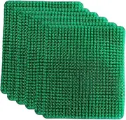 AIMALL 6PCS Egg Laying Box Mats for Chickens, 13.78"x11.16" Durable Plastic Nesting Pads with Imitation Grass, Reusable & Easy to Clean Chicken Nest Gasket for Healthy Hens, Egg Protection