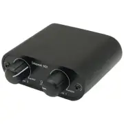 2 Channel 3.5mm Stereo Mini headphone Audio Mixer Mixing Console...