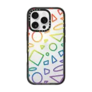iPhone 16 Pro Impact Case Rainbow Love by cpikoart