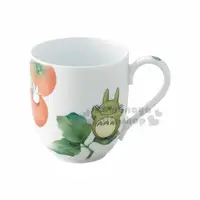 在飛比找樂天市場購物網優惠-小禮堂 宮崎駿 Totoro龍貓 陶瓷馬克杯《白.綠盒.站姿