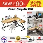 NEW L Shaped Computer Desk Corner Table Workstation Home Office Office Furniture