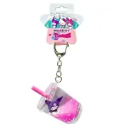 Hello Kitty Tsunameez Acrylic Keychain Boba Tea - Kuromi IN HAND FAST SHIPPING