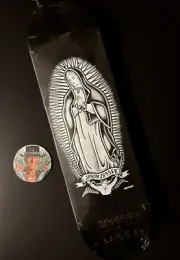 RARE Jason Jessee + Eric Dressen SIGNED Santa Cruz Guadalupe Skateboard Deck NEW