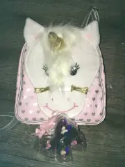 Claires Unicorn Backpack Bag Butterfly Rainbow Ring Jewelry Box Valentine’s Day