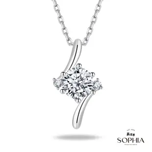 SOPHIA 蘇菲亞珠寶 - 相伴 1.00克拉FVS2 鑽石項鍊