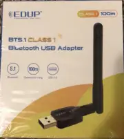 EDUP Long Range USB Bluetooth 5.1 Adapter for PC USB Class 1 Adapter BT5.1 100m