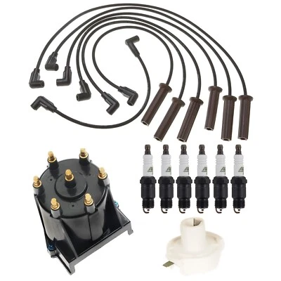 ACDelco Ignition Kit Distributor Rotor Cap Wire Spark Plugs for Camaro 2.8L V6