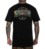 Sullen Men's Greetings Short Sleeve Standard Tee Black