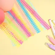 90Pcs Heart Quilling Paper Flowers Strip Strips Wall Decoration
