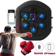 Electronic Wall Target Music Boxing Combat Bluetooth APP LED for Adult Home Gym
