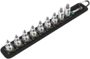 Wera Belt B 3 TORX HF Zyklop bit socket set with holding function - 3/8" drive