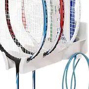 Table Tennis Paddle Holder | Tennis Racket Display Holder - Home Storage Organization, Racket Dangling Hook for Home, Gym, School Gymnasium