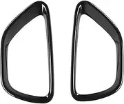 MAX COOL 2PCS Front Fog Light Cover Trim Fog Lamp Frame Covers Suitable for Jeep Grand Cherokee 2014-2016