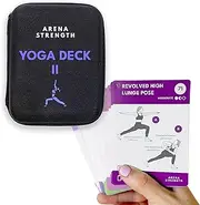 Arena Strength Yoga Asana Cards | Yoga Card Deck II | Yoga Workout Cards | Yoga Pose Cards | Yoga Teaching Accessories | Yoga Accessories