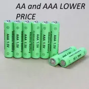 New Alkaline AA rechargeable battery 3000mah 1.5V and AAA Battery 2100mah 1.5V