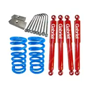 Gabriel 25mm Sport Low Shock Spring + Block Kit for Ford Mustang Coupe V8 71-73