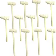 NAMOARLY 1Set Mini Solid Hammers Crab Mallets for DIY Creative Play for Seafood Shellfish Safe Sturdy Design for Tools Crafts