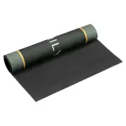 Bathroom Rug Quick Dry Diatomite Bath Mats Non Slip Machine Washable, Black Grey
