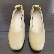 Everlane The Italian Leather Day Heel Made In Italy Color Light Taupe Size 6