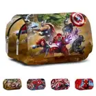 Marvel SpiderMan Large Capacity Pencil Case Pen Pouch Stationery Make up Bag
