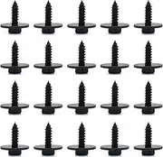 CHENGHAO 20PCS 16mm Hex Head Screw Self-Tapping Bumper Cover Engine Shields Splash Guard FIT for BMW E46 E60 E90 F65 F04 E89 OE#07147129160