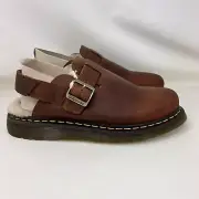 Dr. Martens Jorge II Leather Mules Brown Men’s Size 12 Replacement Box