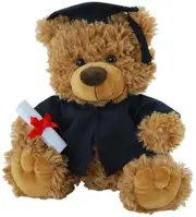 Bear Tilly Graduation Brown 24cm Plush Soft Toy Elka Australia