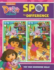 Nickelodeon Spot the Difference Dora the Explorer Picture Puzzle Book