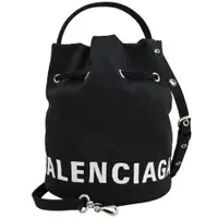 在飛比找PChome24h購物優惠-BALENCIAGA 巴黎世家 619458 簡約電繡LOG