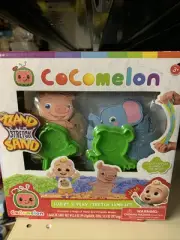 Cocomelon Sculpt & Play Stretch Sand Set JJ and PePe