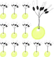 TOGEVAL 100pcs Shaped Fishing Line Stoppers Practical Rubber Float Stoppers for Professional Fishing Lightweight and Portable for Freshwater and Use