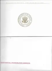 Bicentennial Inauguration President George Herbert Walker Bush 1989