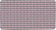 Argyle Buffalo Plaid Tartan Check Scotland Black Peach Portable Toddler Bed Sheet Waterproof Cot Sheet for Portable Baby Bed for Children Sofa Bed 50'' x 25'' (Sheet,Bed Not Included)