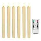 Smokeless Tearless Candles Thanksgiving Centerpiece Flameless Taper Set