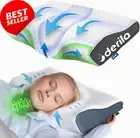 Queen Memory Foam Pillow for Back Stomach Side Sleepers Cervical Support