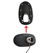 Car Antenna Antenna Base Gasket, Car Rubber Roof Antenna Base Sealing Gasket Replacement for BMW Mini R55 R56 65203456088, 65203456089