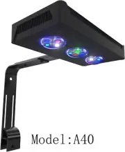Coralview Aquarium Light 45W Reef Light with Sunrise Sunset Timer Moonlight Mode