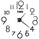 Silent Wall Clock Silent Movement 3d Diy Frameless Silent Movement Wall Clock