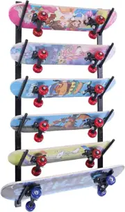 Lhysn Skateboard Wall Mount, Skate Board Wall Display Hanger Rack, Snowboard ...