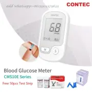 NEW Blood Glucose Monitor Kit / free 50 Strips and 50 Lancets CMS10E