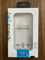 Speck Presidio Perfect-Clear Hard Case for Apple iPhone 12 Mini - Clear