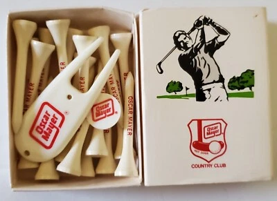 Oscar Mayer Country Club Vintage Rare Golf Divit Tool Kit with Marker and Tees
