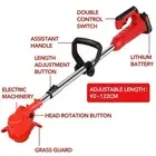 21V Cordless Grass Trimmer Lawn Electric Handheld Whipper Snipper Strimmer