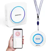 Tuya Wifi Smart SOS Emergency Button System, Personal Alarm System for Elderly
