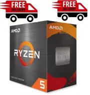 AMD Ryzen 5 5500 Desktop Processor - 6 Cores/12 Threads, 19MB Cache, 4.2GHz Max