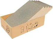 WeiLaiKeQi Scratching Boards for Cats, Cardboard Scratchers and Refill Box